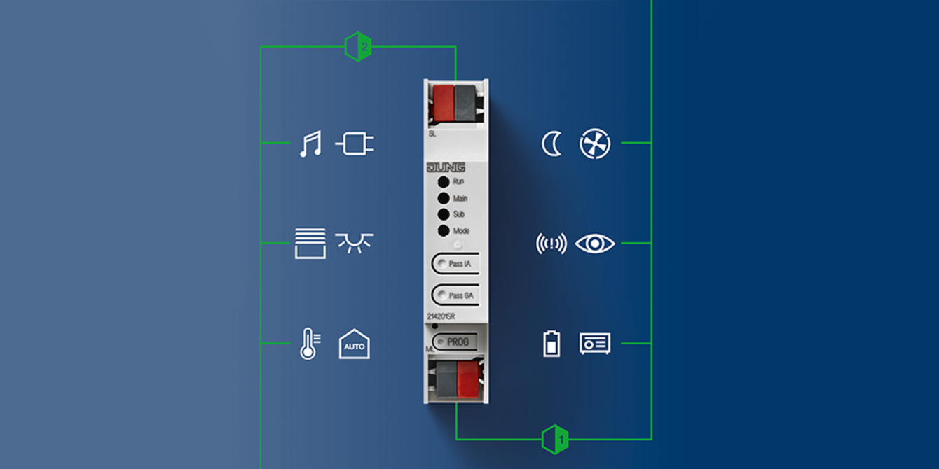 KNX Bereichs- und Linienkoppler bei smart sab GmbH in Wolfhagen
