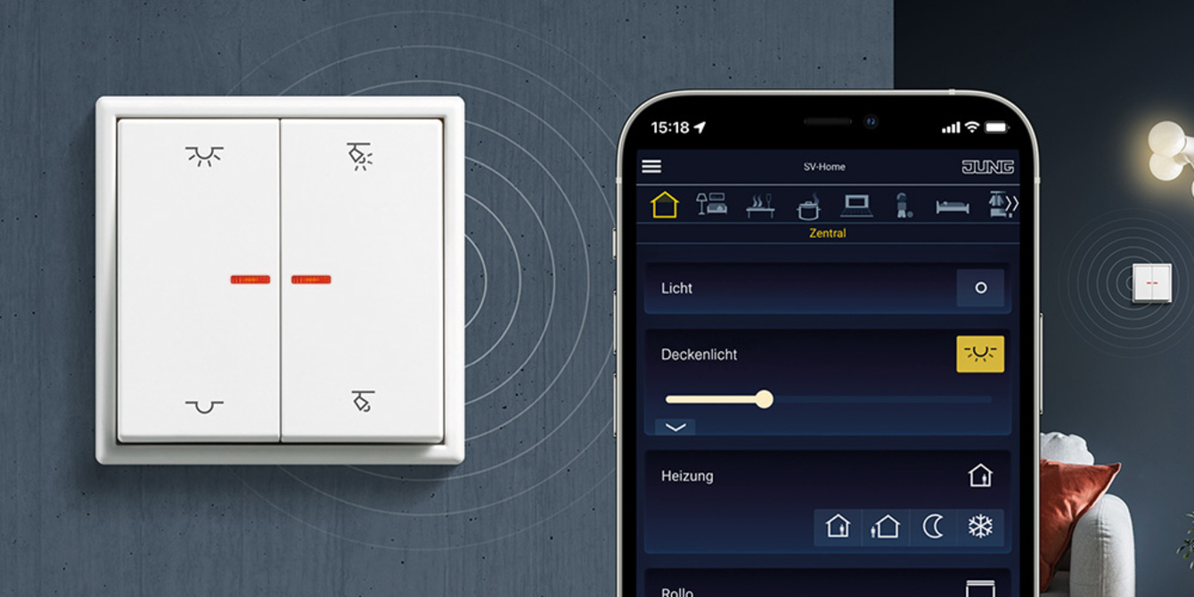 KNX RF Taster bei smart sab GmbH in Wolfhagen